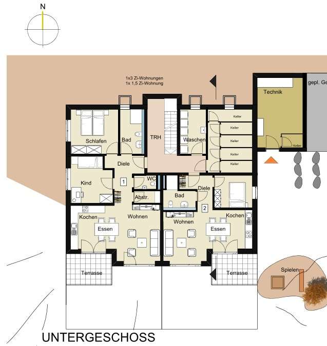 Grundriss UG
